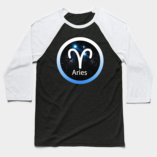 Aries Baseball T-Shirt by ZodiaCult